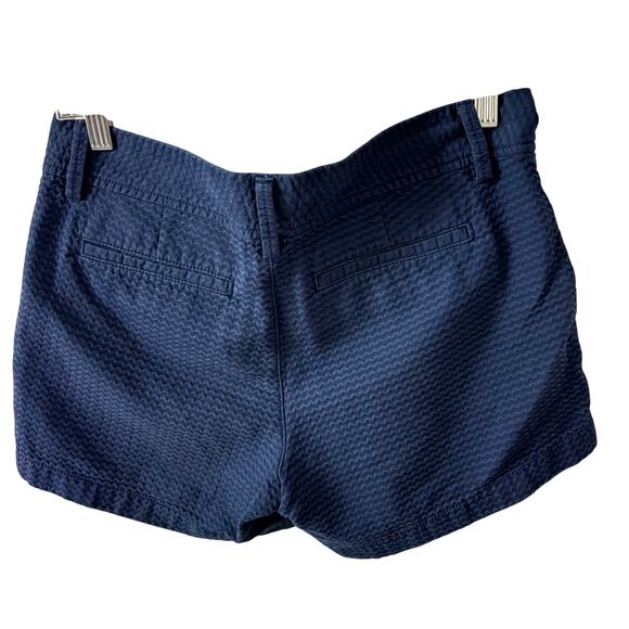 Lilly Pulitzer The Callahan Cotton 5” Inseam Short 4 Women’s True Navy - Picture 3 of 7